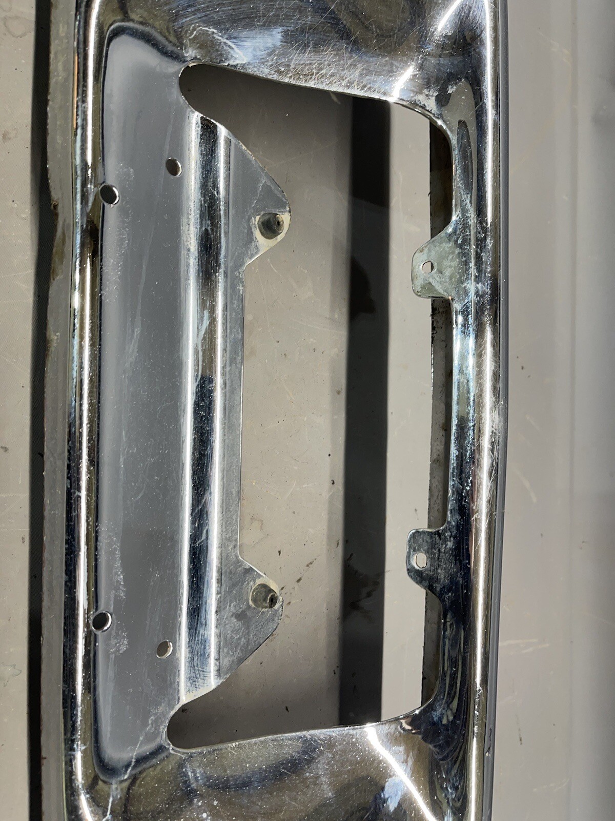 1969 1968 Ford Torino Ranchero Fairlane Rear Bumper Back Chrome Bar ...