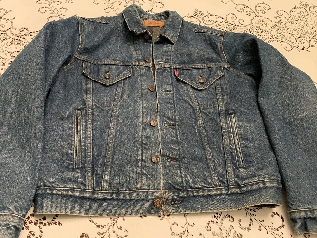 Vintage LEVI'S JEAN JACKET, Type III TRUCKER USA DENIM Vintage LEVI'S JEAN JACKET, Type III TRUCKER USA DENIM