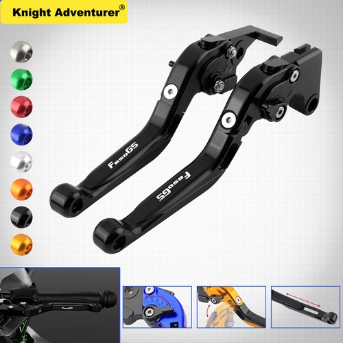 Motorcycle Foldy extendable Brake Clutch Levers For BMW F650GS 2008-2012 - Foto 11 di 19