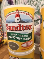 Sandtex Ultra Smooth Masonry Paint Dark Stone 5l