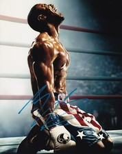 MICHAEL B JORDAN signed autograph 20x25cm CREED in person autograph ROCKY COA