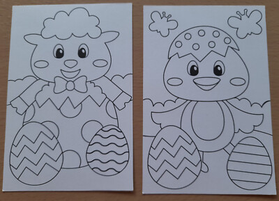 2 x SANDKUNST BILDERSETS: OSTERN 3