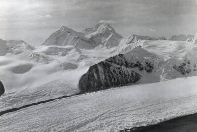 Mt Everest Climb View From Hill North Of 20000 Feet Camp 1921 OLD PHOTO