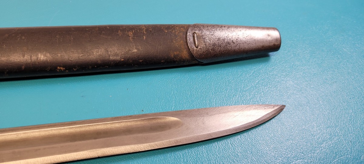 WWII Australian Pattern 1907 Rifle Bayonet Orange Arsenal +