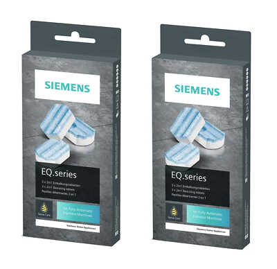SIEMENS 2 x TZ80002 3 Entkalkungstabletten für EQ surpresso  Kaffeevollautomaten