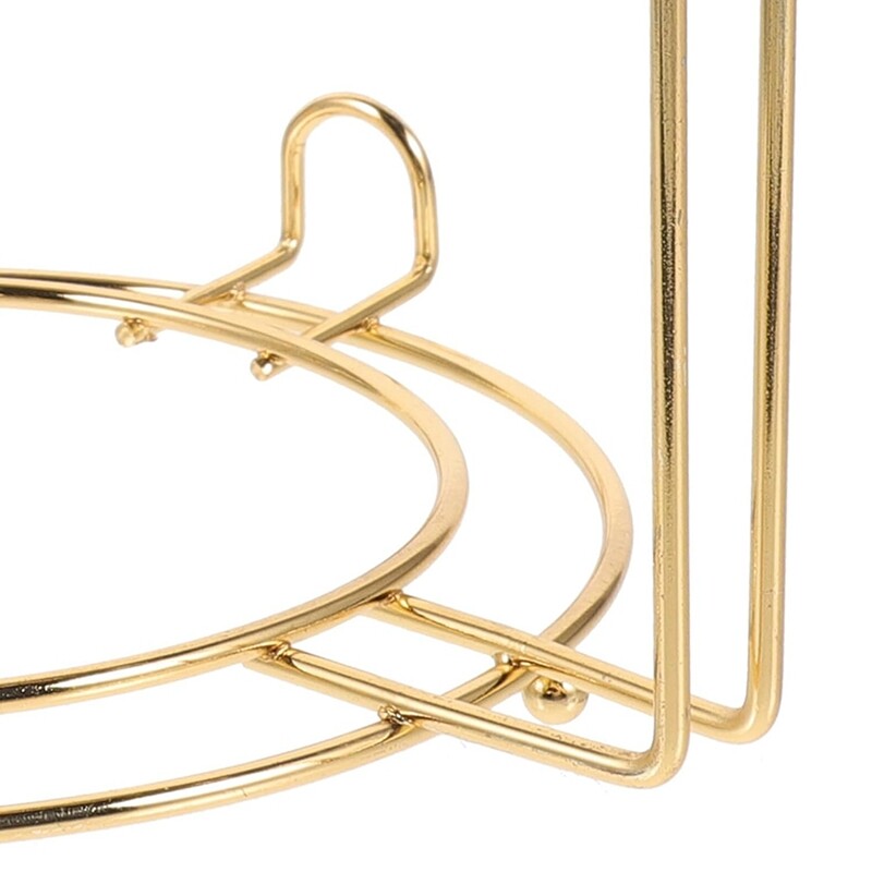 Coffee Cups Holder Stand Cup Plate Organizer Metal Mug Tree Cups Coffee