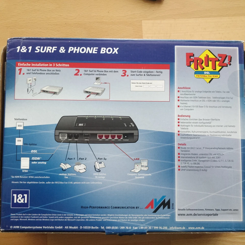 Fritz!Box Fon 5140 - Bild 2 von 3