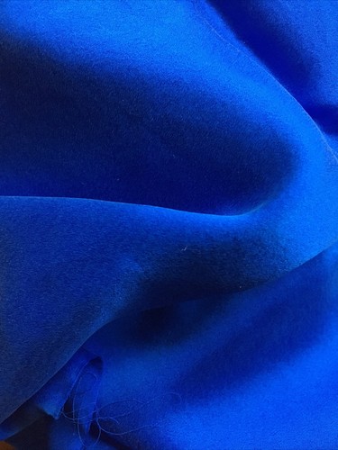 98% pure Silk satin Fabric 52”wide 13.5” length scarf - Picture 5 of 6