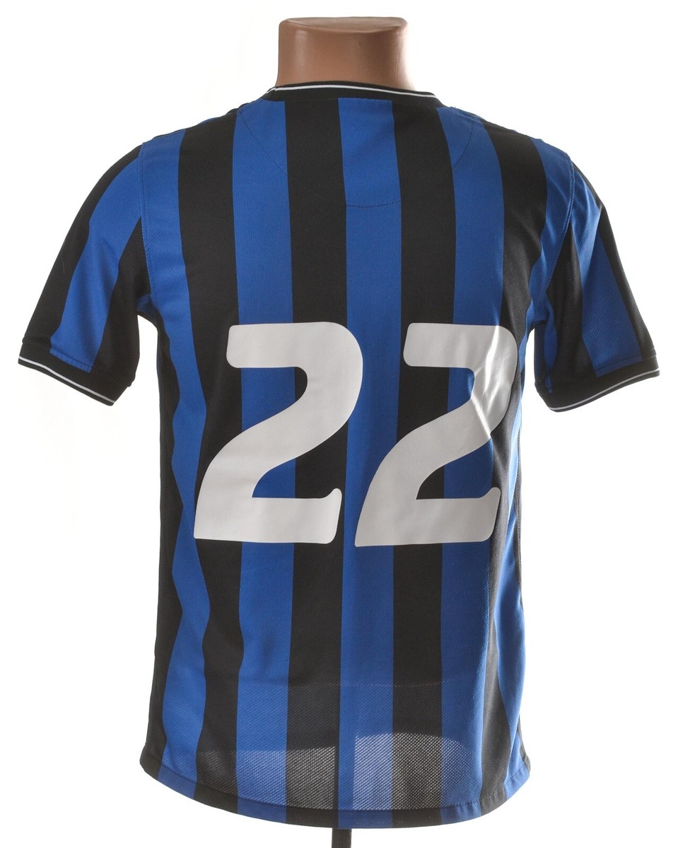 Nike Inter Milan サッカーウェア XL INTER MILAN ITALY 2009/2010 HOME FOOTBALL SHIRT JERSEY NIKE SIZE