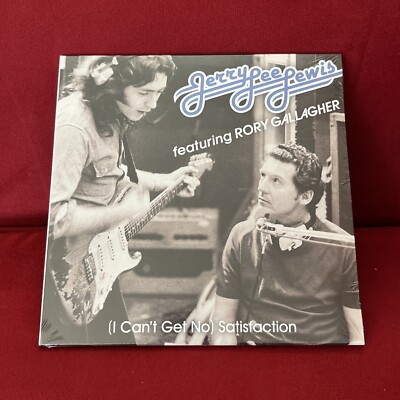 NEW Jerry Lee Lewis / Rory Gallagher I Can't Get No Satisfaction 7  Vinyl Sealed