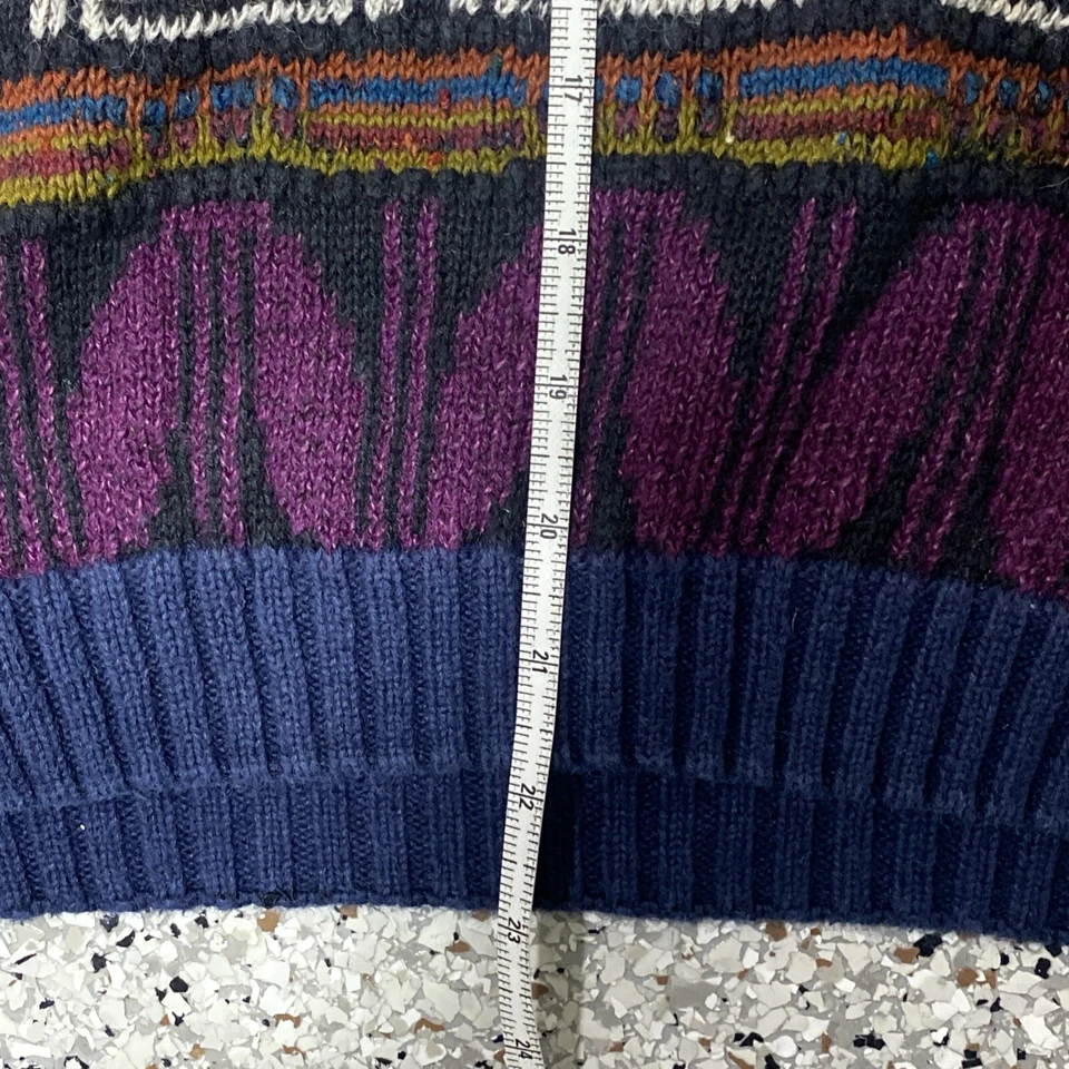 Suéter a Rayas Estilo COOGI Clase Club De Colección Años 90 Juvenil L 16-18 Tejido Cosby Foto 4 de 4