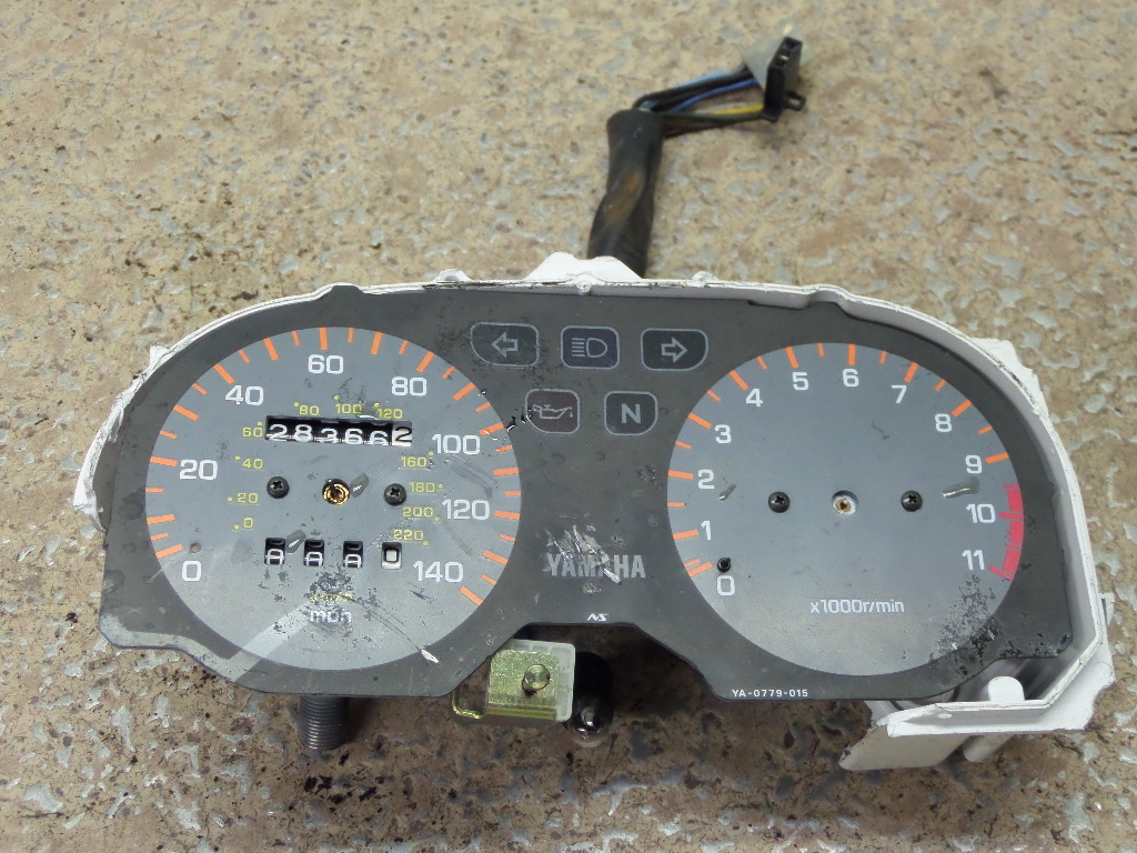 1998 YAMAHA XJ600S GAUGES FOR PARTS | eBay
