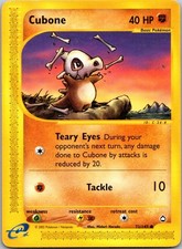 Cubone 72/147 Aquapolis Pokemon TCG C MP