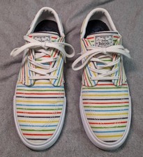 Nike SB Zoom Stefan Janoski Canvas RM PRM Regenbogen Pinstripes Streifen Gr. 43