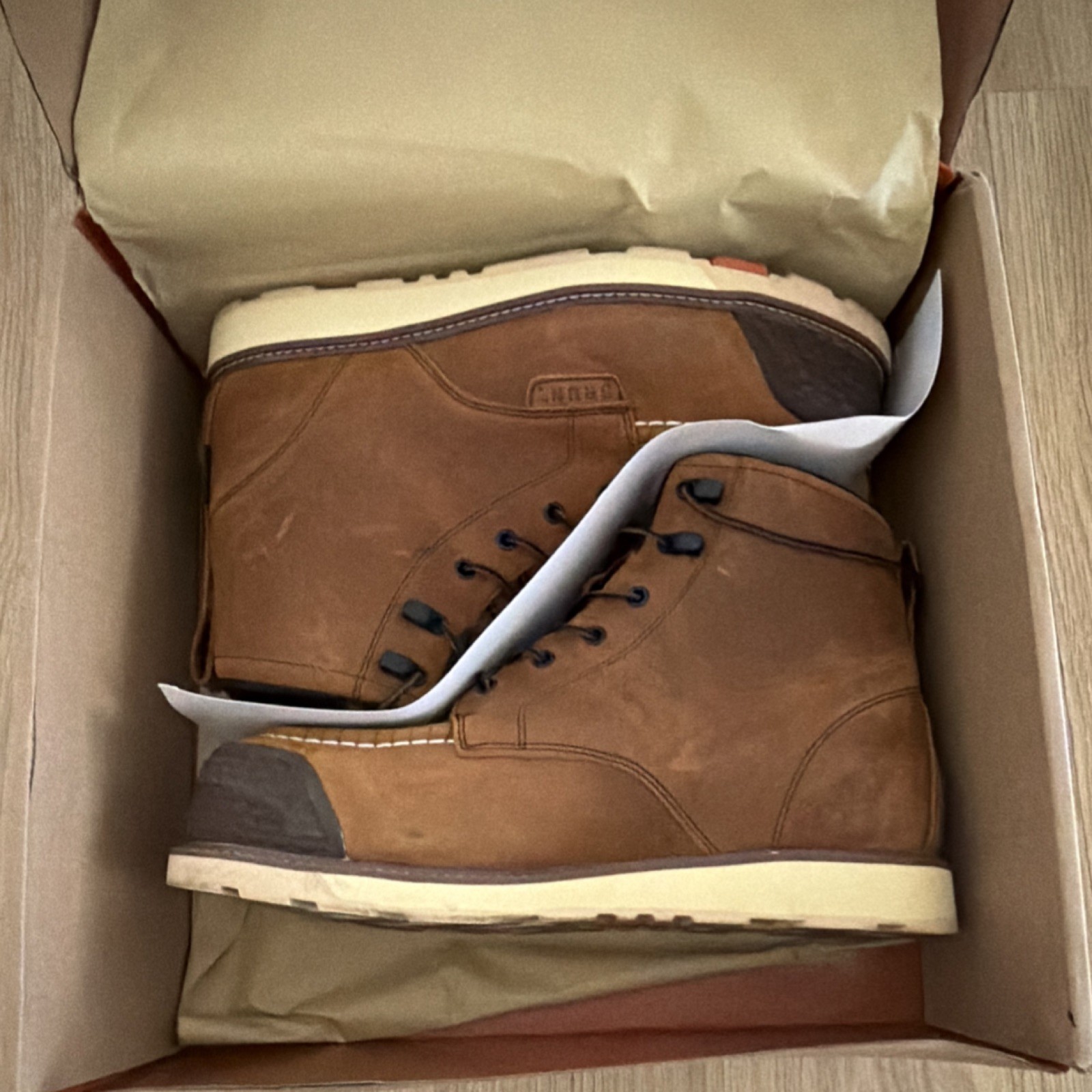Brunt The Marin BRUNT Toe Work Boots Men's Size 13 M Medium EH#37