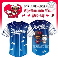 Dodgers x Bruno Mars x Hello Kitty Edition Jersey