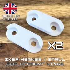 x2 IKEA HEMNES / STALL Shoe Cabinet Hinge Repair Kit Replacement Hinges Parts