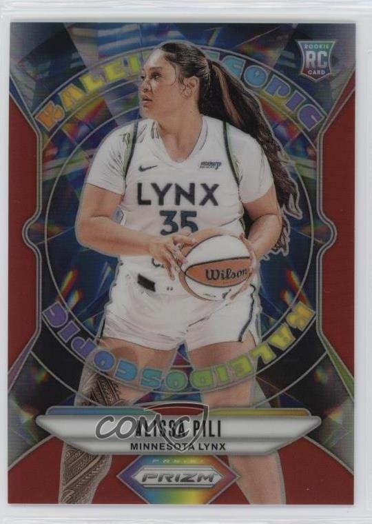 2024 Panini Prizm WNBA Kaleidoscopic Red Prizm /99 Alissa Pili #13 Rookie RC