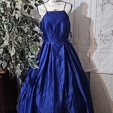 Betsy  Adam B A Satin High/Low Gown 12 NWT