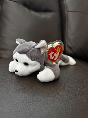 nanook wolf beanie baby 1996