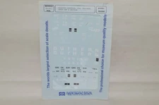 HO scale Microscale decals 87-337 Assorted Gondolas CPW Southern Green Bay West