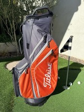 EXCELLENT COND. TITLEIST LIGHTWEIGHT PREMIUM CART 14 Golf Bag, 14-WAY DIVIDER