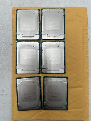 6x Xeon Silver 4116 Processors (SR3HQ)  2.10 GHz