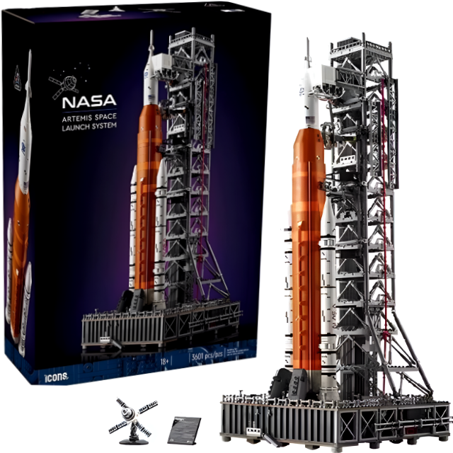 LEGO Icons 10341 NASA Artemis SLS Rocket 3601pcs Sealed Adult Set