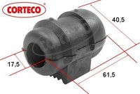 Corteco 80000116 Lagerung FüR Stabilisator Stabilager Lager Stabilisator