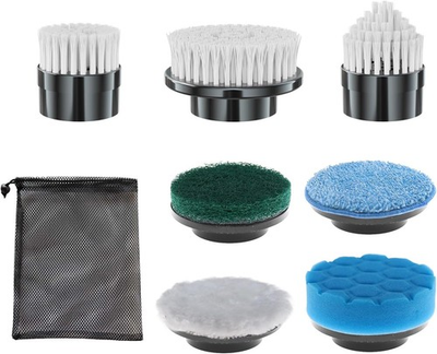 #ad Electric Spin Scrubber Replacement Brush Heads Set 7 Pcs Cordless Attachments $27.70