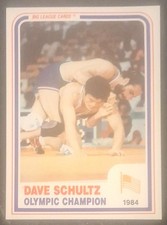 BIG League Cards 1985 Banach Legends of Wrestling Dave Schultz #33 Olympics USA