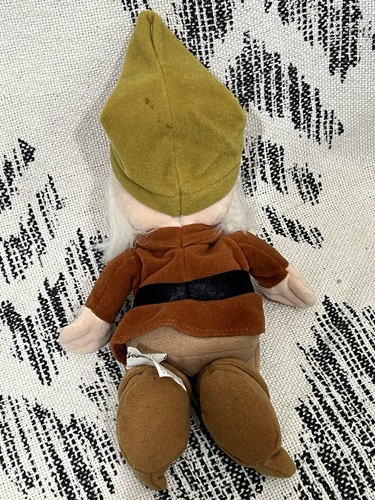 Vintage Disney Doc from Snow White & 7 Dwarfs Beanie Stuffed Animal - Picture 5 of 9