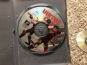 Virtua Cop (Sega Saturn, 1995) Disc Only Tested