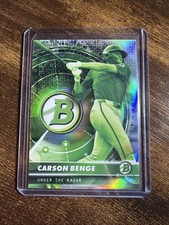 CARSON BENGE UNDER THE RADAR 2026 TOPPS BOWMAN BASEBALL 