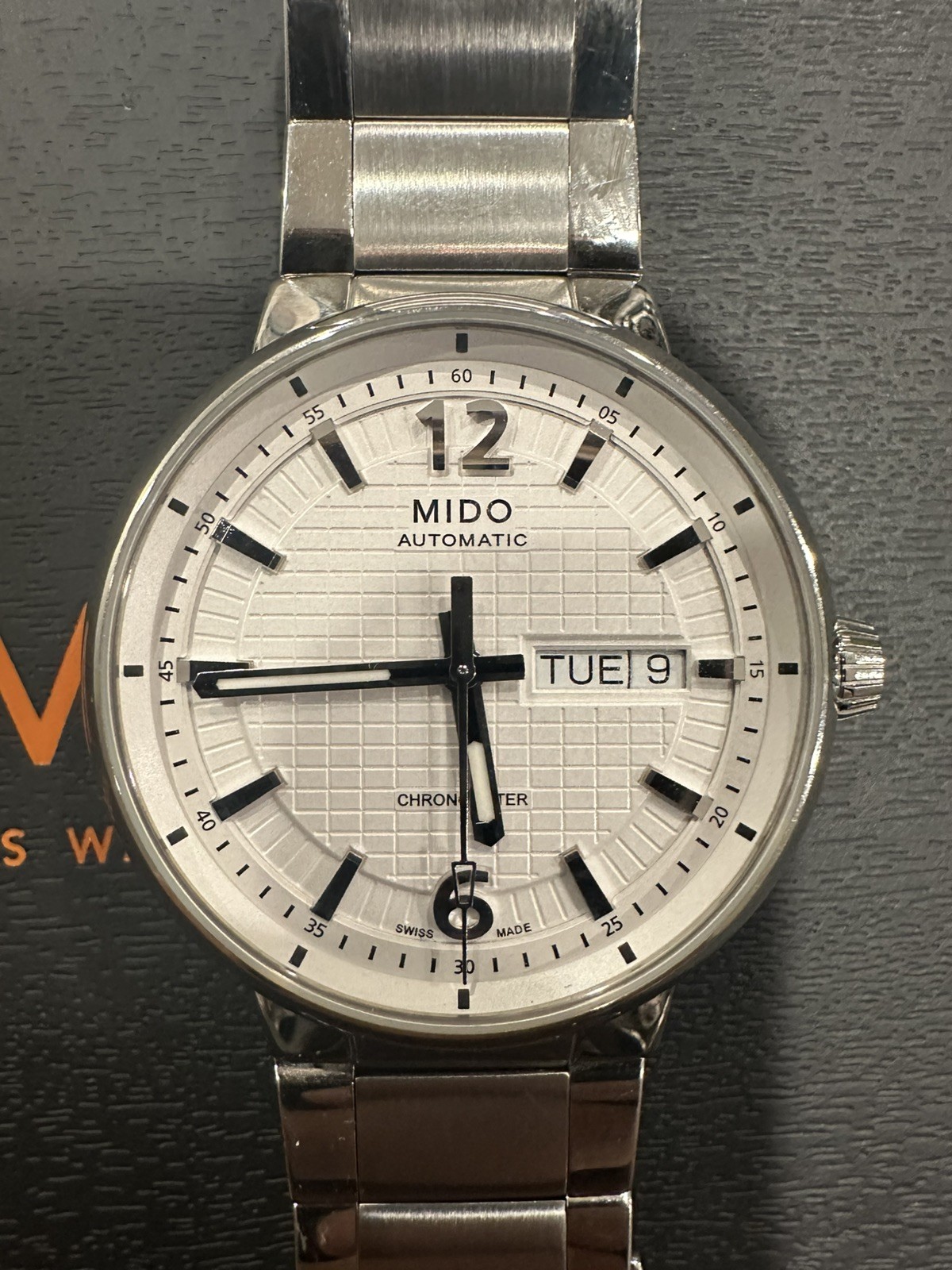 MIDO Great Wall Automatic Day Date Stainless Stee… - image 2