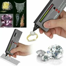Portable Diamond Tester Gem Selector Gemstone Jeweler Tool Testing Kit Pen UK