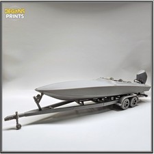 Speed boat 25 with Merc 300R Boat Model & tra...