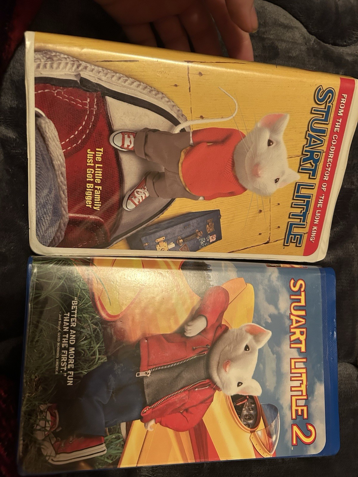 Stuart Little VHS Lot (1 & 2) – Family Kids Movie Bundle