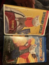 Stuart Little VHS Lot (1 & 2) – Family Kids Movie Bundle