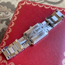 Cartier Tank Solo XL WSTA0029 Automatic Stainless Steel Wristwatch Box & Papers 17