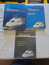 Saxon Geometry (1st Ed) SET, Textbook, Soluti...