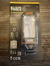 Klein Tools 56403 460lm Rechargeable LED Flashlight - Black/Orange 4031