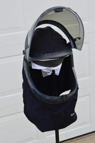 ARC FLASH HOOD NATIONAL SAFETY APPAREL H65UQUQ40LF with SHIELD image 16