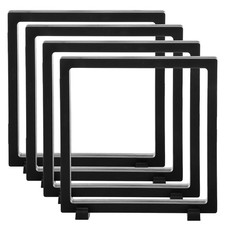 Set of 4 Pcs 3D Floating Display Case, 7 x 7 x 0.8 Inch Black Coin Display Fr...