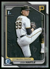 2024 Bowman Draft #BDC-3 Josh Hartle Chrome Refractor