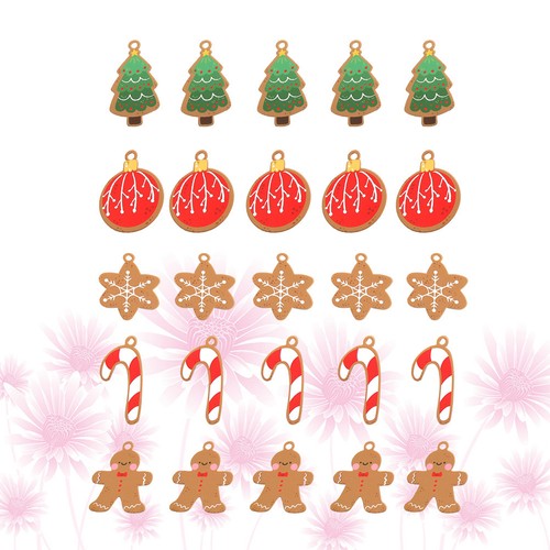  50pcs Creative Hanging Paper Adorable Christmas Greeting Cards Holiday Message - Zdjęcie 8 z 11