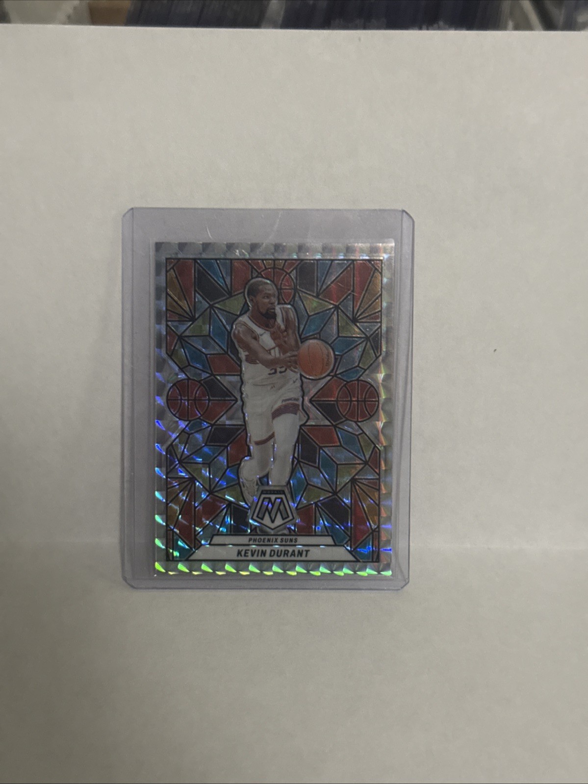 2023-24 Mosaic Stained Glass #19 Kevin Durant Phoenix Suns SSP Prizm