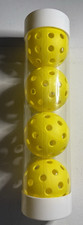 4 Pack USAPA Approved Pickleball Balls   Outdoor 40-Hole Franklin X-40 Style
