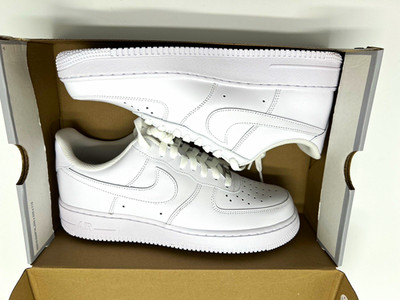 Nike Air Force 1 '07 Low Top Herren Sneaker Weiß EU 44 CW2288-111 NEU