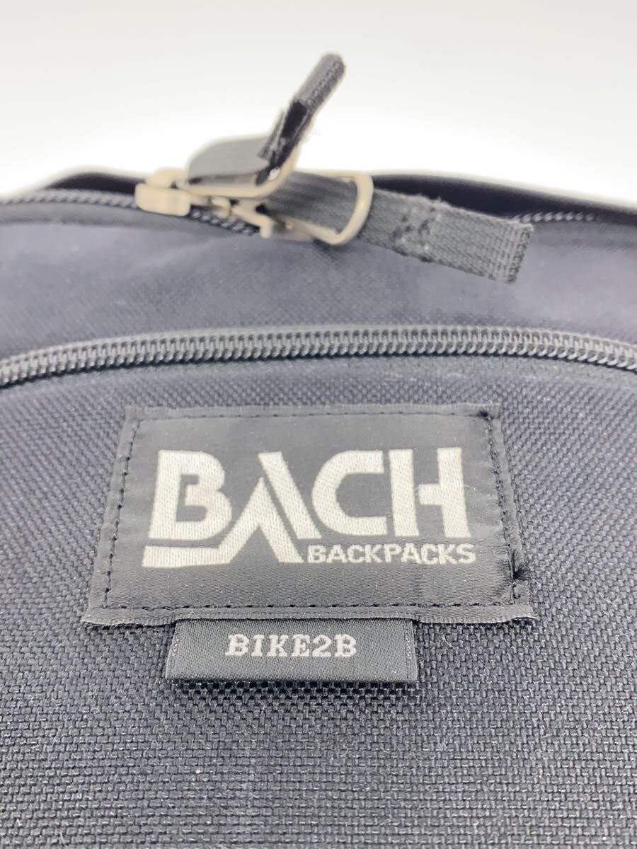 Bach Backpack Nylon Blk Solid K6215 - image 5